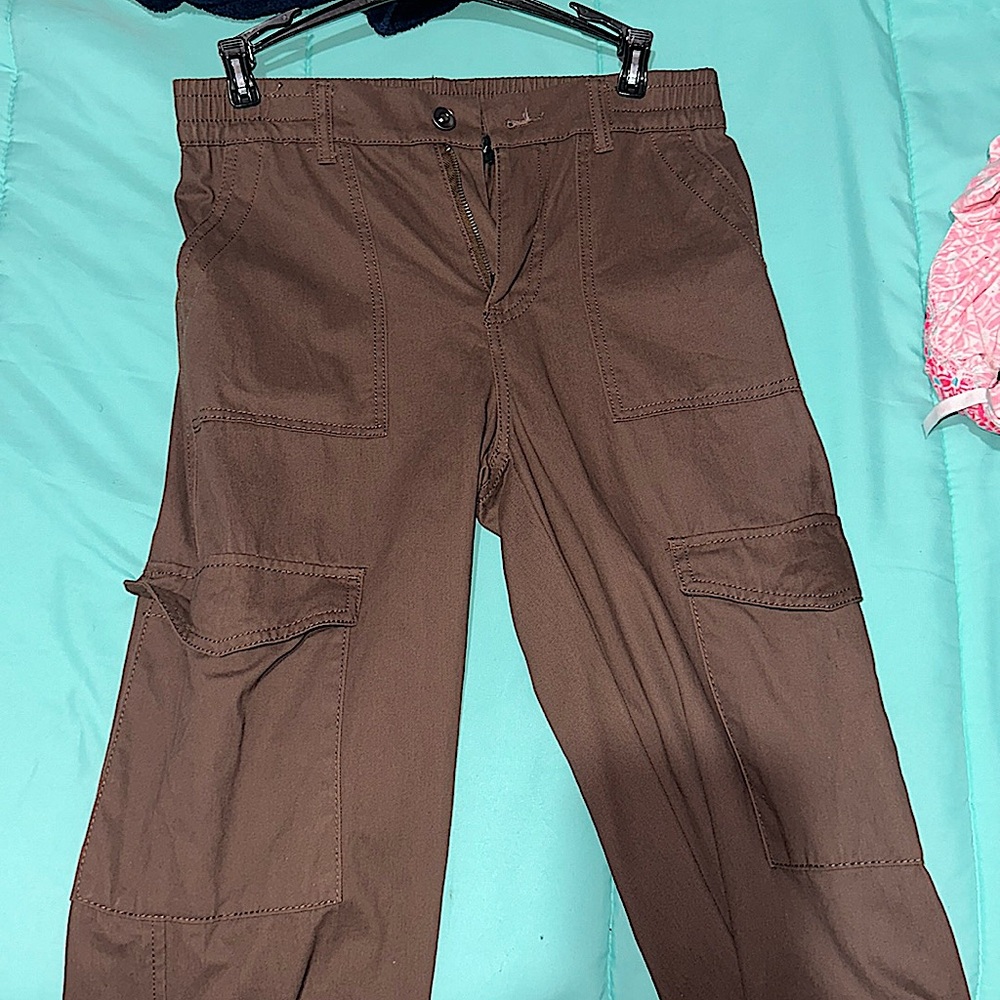 Brown Cargo Pants